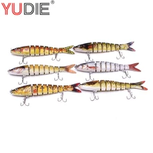 1Pcs 3D Eyes Artificial Grass Crap Hard Minnow Lure 13cm 19g Wobblers Bait For Fishing Accessories Hooks Tool Fish Sport lures