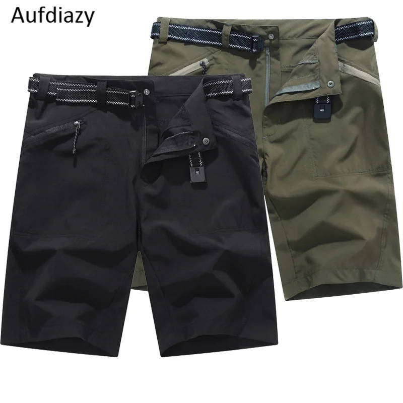 

Aufdiazy Men Summer Stretch Quick Dry Breathable Hiking Shorts Outdoor Fishing Sportswear Trekking Camping Male Trousers IM060