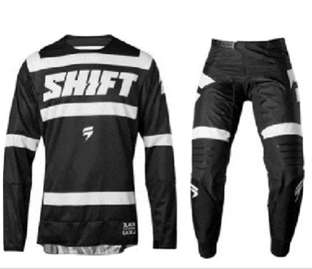 

Adjustment For change 3 black lack strike 2018 pants jersey motocross MX MTB DH downhill Offroad motocross kit, motocross costum