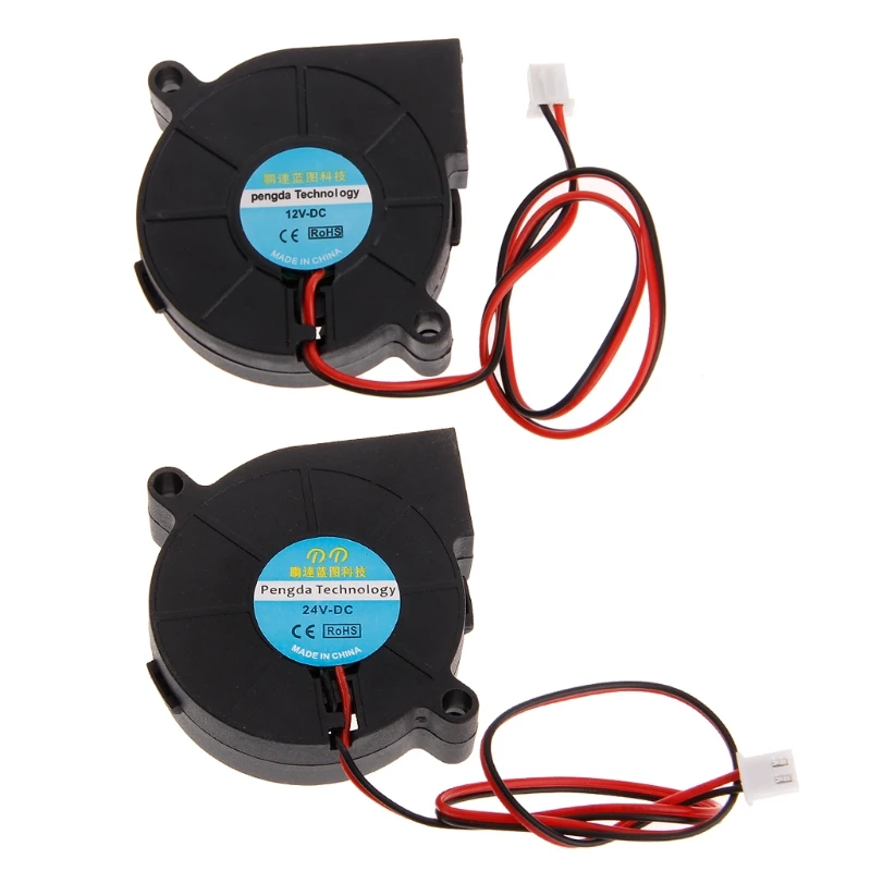 

3D Printer Fan 5015 DC 50X50x15mm 0.23A Sleeve-Bearing Blower for Reprap i3