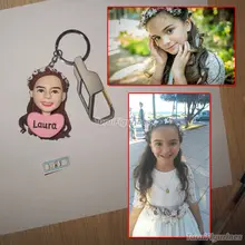 Брелок логотип подарок для подруги день рождения специальные Подарки Полимерная глина фигурка Рождественский подарок кукла ручной работы брелок