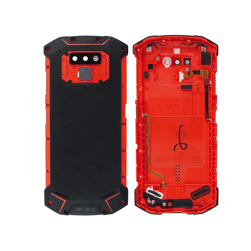 Red Чехол ocolor Для Doogee S70, прочный защитный чехол на заднюю панель, Сменный Чехол Для Doogee S70 Lite Bateria, противоударный чехол 5,99'' - Цвет: Red