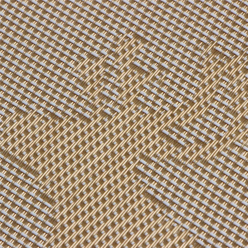 Christmas Placemat Woven Non-slip PVC Insulation Placemat Washable Table Mats For Kitchen Christmas decoration for home O31 (5)