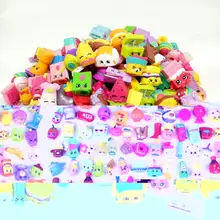 50 Pcs lot Many Styles Shop Action Figures for Family Fruit Kins Shopping Dolls Kid s