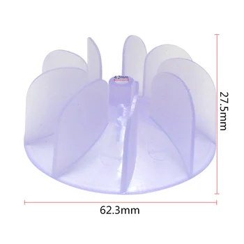 

5 pieces plastic fan blade for hair dryer