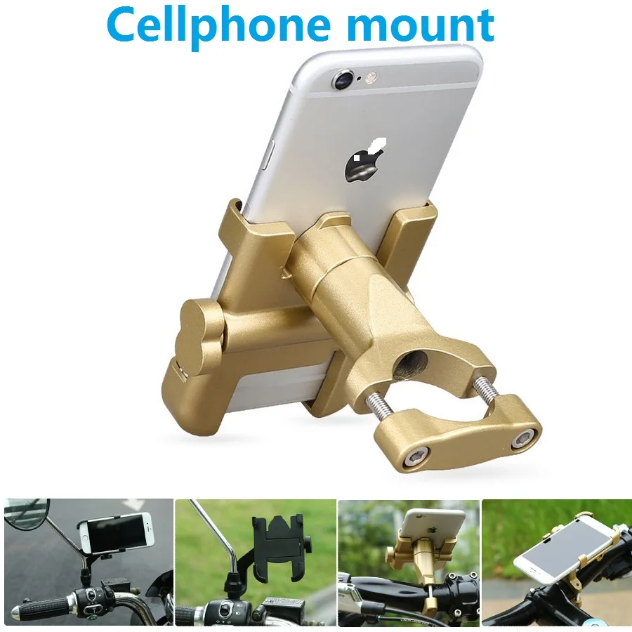 

Bicycle Computer Bike Mount Holder Mobile Phone Support Seat Electric Bicycle Motorbike Rearview mirror Handlebar Install Holder
