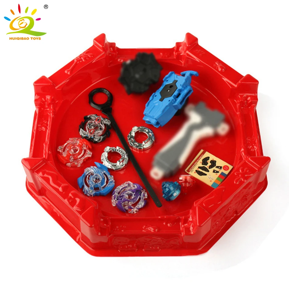 4pcs/set Beyblade Arena Spinning Top Metal Fight Beyblade Metal