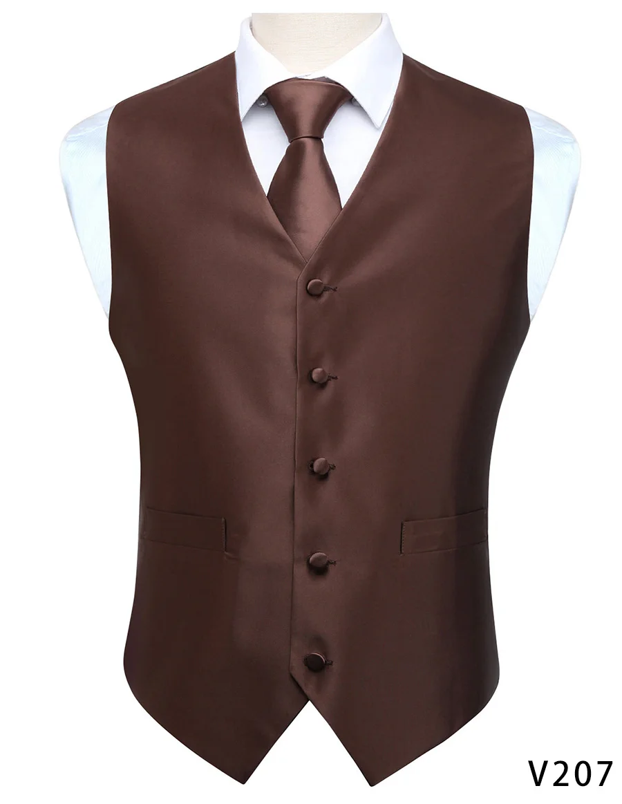 Для мужчин жилет вечерние свадьбу шейный платок Классический Пейсли плед цветочный жаккард карман квадратный галстук костюм комплект