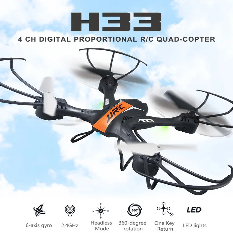LeadingStar H33 Mini RC Drone kvadrokopter 2 4G 4CH 6 Axis Gyro RC Quadcopter Headless Mode