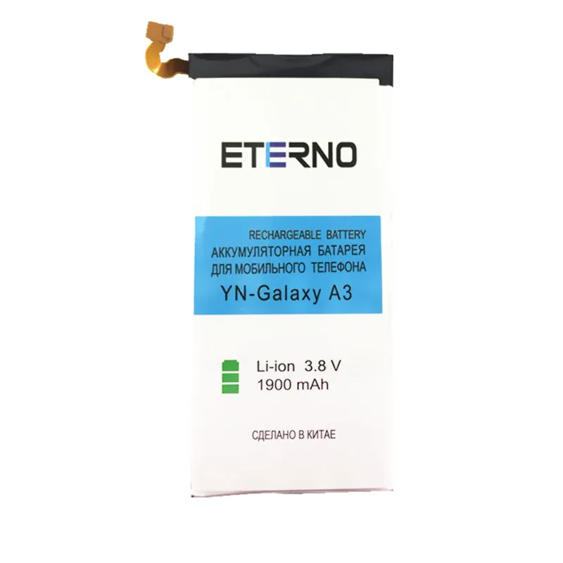ETERNO Сменный аккумулятор для телефона Samsung GALAXY A3 A3000 A3009 A300 EB BA300ABE 1900 мАч хорошее