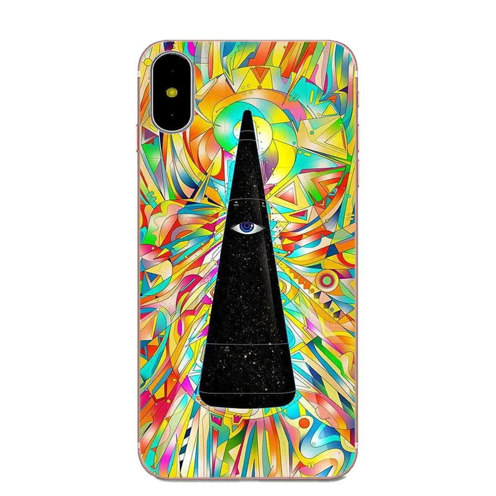 Мягкий Роскошный абстрактного искусства психоделическая футболка для LG Nexus 5 5X G2
