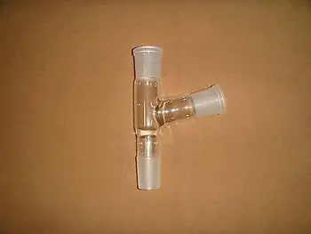 

NEW 3-Way Distillation Connecting Adapter with 24/29 Joint,lab Glassware