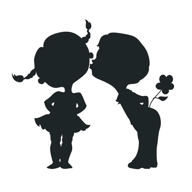 Cartoon Metal Cutting Dies Flower Boy Kisses Girl Human Love Irregular Stencil for DIY Scrapbooking Embossing dies New 2018 | Дом и сад