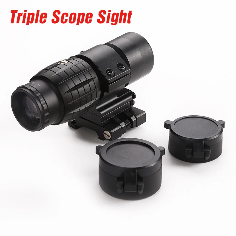 

High Quality 3x Scope Sight Magnifier Scope Quick Flip Scope Flip To Side Mount 20mm Weaver Mount Hunting Optics Riflescopes