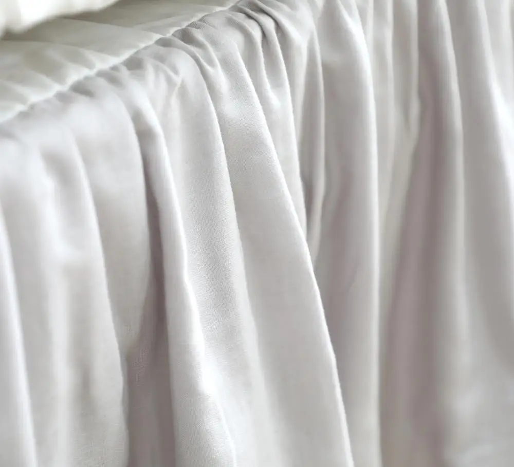 Crib Bed Skirt Dust Ruffle For Baby Girls And Boys Bedding Sets