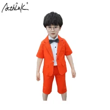 ActhInK 2019 2Pcs Boys Wedding Suit Boys Summer Linen Suit Baby Boys Formal Blazer Suit Kids Party Ceremony Suit For Boys ActhInK 2019 2Pcs Boys Wedding Suit Boys Summer Linen Suit Baby Boys Formal Blazer Suit Kids Party Ceremony Suit For Boys