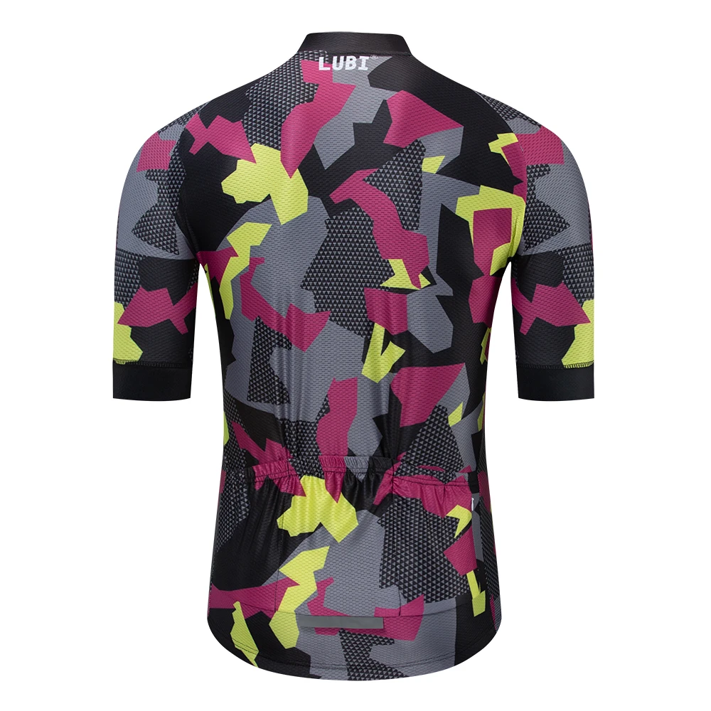 LUBI одежда для велоспорта Лето полиэстер спортивные одежды для велосипедиста MTB велосипед Одежда Майо Ciclismo Велоспорт Джерси