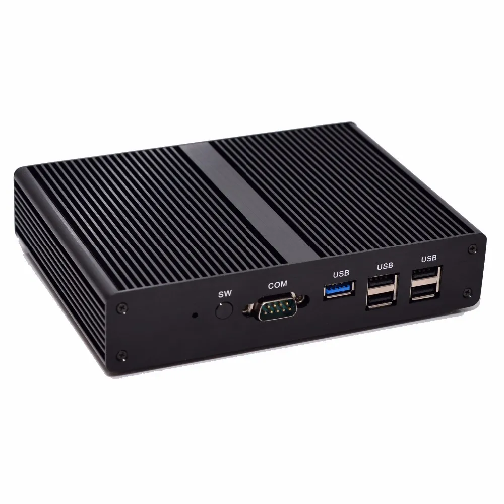 Intel Celeron J1900 Quad Core VGA Mini PC Android Ubuntu for bus WiFi RS232 Nettop