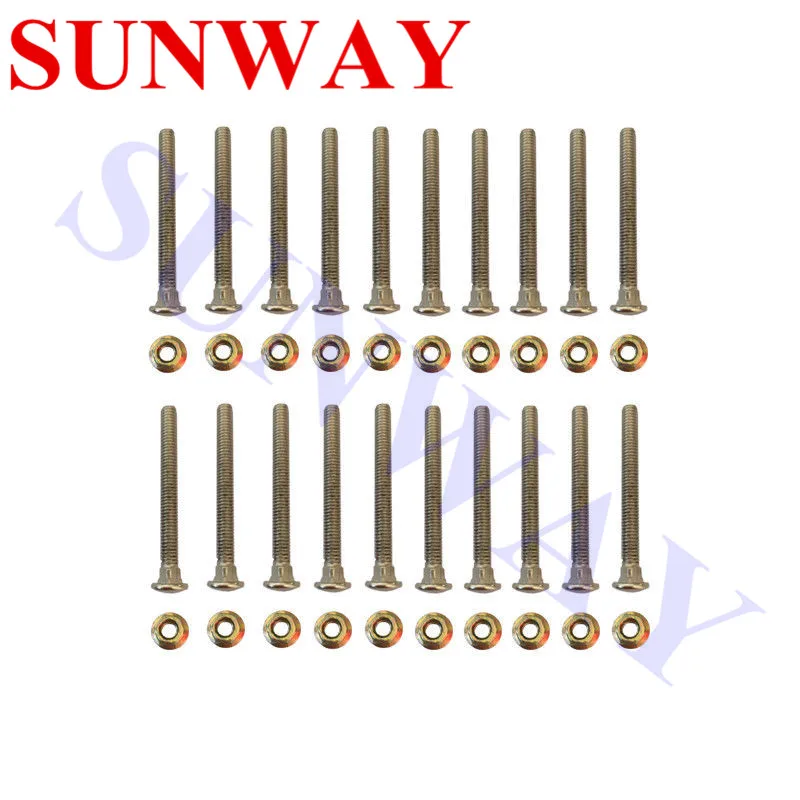 

300pcs/Lot 4*35mm Screws and nuts For Coin Selector Validator Collector Device Coin Mech Acceptor Coin Selector Bolt sets
