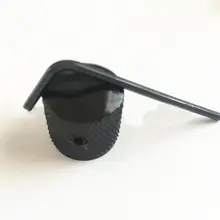 Электрическая гитара бас части и аксессуары металлический купол для настройки тона Ручка с шестигранными винтами Блокировка громкости кнопки управления