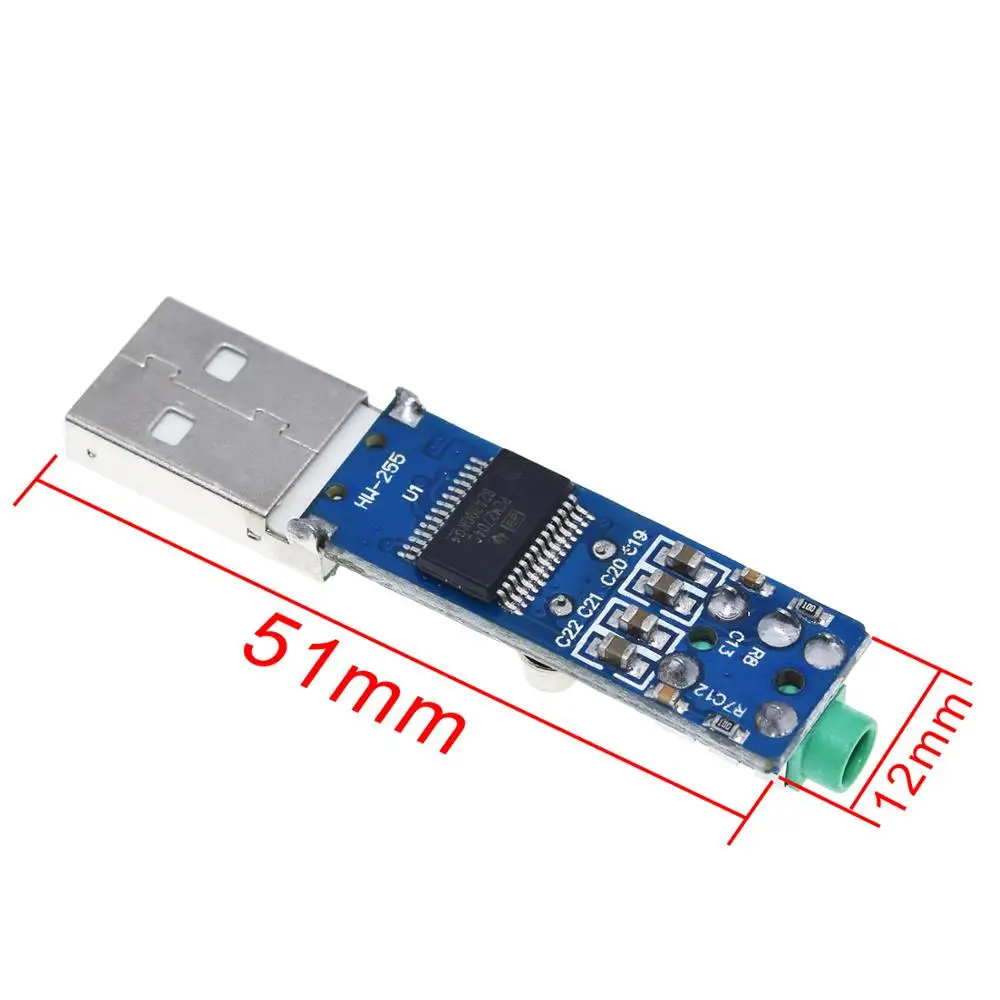 Мини ЦАП TZT 5 в PCM2704 USB Hi Fi звуковая карта Power DAC Модуль платы декодера для Arduino Raspberry Pi