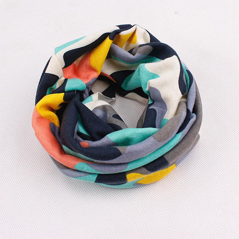 

Fashion Winter Warm Boys Collar Scarf Children Ring Neck Scarves