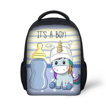 

Children School Bags Unicorn Small Backpack Kindergarten Mini Kids Bag for Boys Girls Schoolbag Lightweight Mochila Unicornio