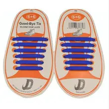 12 шт./компл. беговые шнурки без завязок модные унисекс для женщин и мужчин спортивная эластичная силиконовая обувь Кружева Все кроссовки подходят ремень