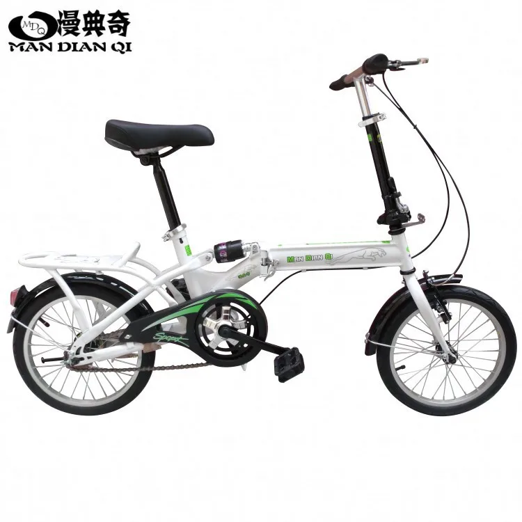 Free Shipping Folding bike folding 16 shock absorption bicycle | Спорт и развлечения