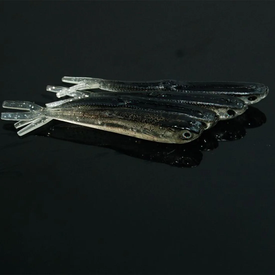 10 piezas señuelo suave silicona Tiddler Bait Fluke pescado pesca Minnow cuchara Jigs pesca ganchos 10 piezas señuelo suave silicona Tiddler Bait Fluke pescado pesca Minnow cuchara Jigs pesca ganchos
