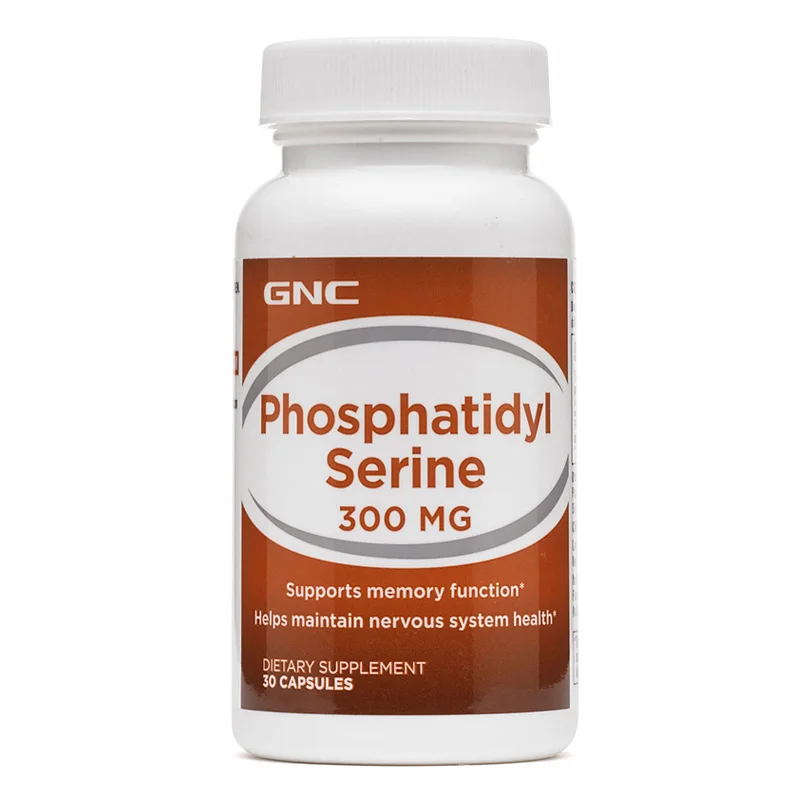 

Phosphatidyl Serine 300 mg supports memory function helps maintain nervous system health 30 pcs