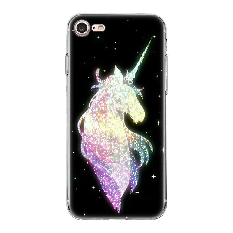 Чехол из ТПУ с принтом «My Unicorn Girl» для iphone XR XS Max X 7 8 Plus 7+ 8+ 6S 6 5 5SE 5C 10, силиконовый чехол для телефона Kawai 11 11Pro - Цвет: 12