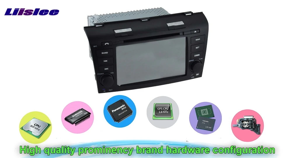 Perfect Liislee For Mazda 3 For Mazda3 M3 Axela BK 2003~2009 Car Multimedia TV DVD GPS Radio Carplay Original Style Navigation Navi 0