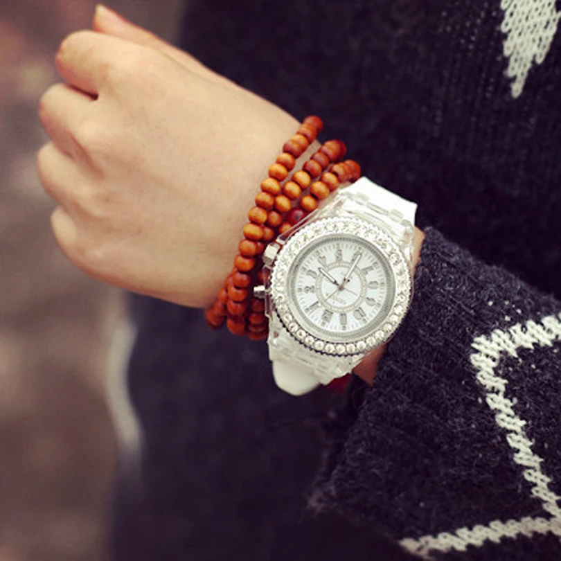 

Shshd LED Fashion Silicone Strap Relogio Masculino Luminous Outdoor Women Men Casual Analog Dial Montre Femme LED Wristwatch