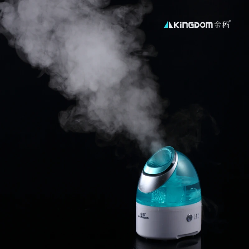 

Green color Cool Mist Facial Steamer for Skin Moisturizing Facial vaporizer for Cleansing Skin Sprayer