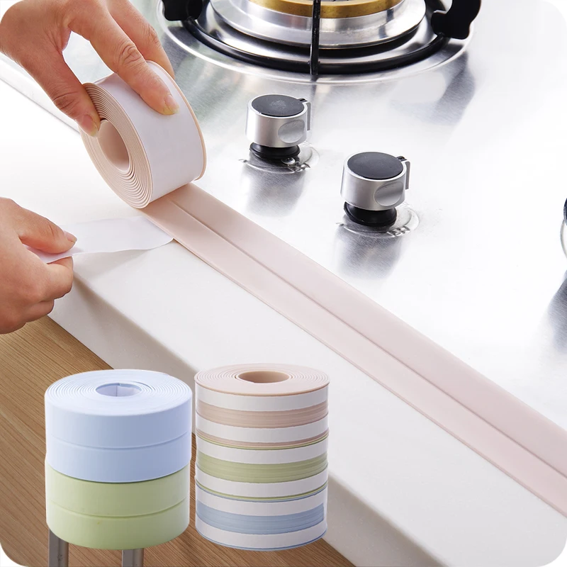 PVC waterproof mildew proof adhesive tape, kitchen sink ...