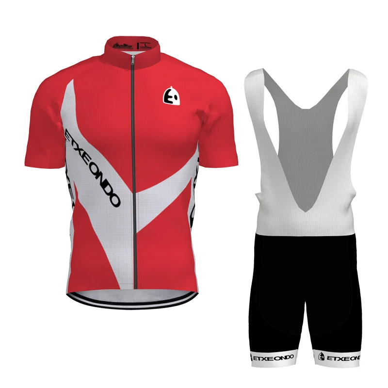 SPTGRVO Lairschdan 2019 новый красный Etxeondo Велоспорт Джерси нагрудник шорты наборы Мужская