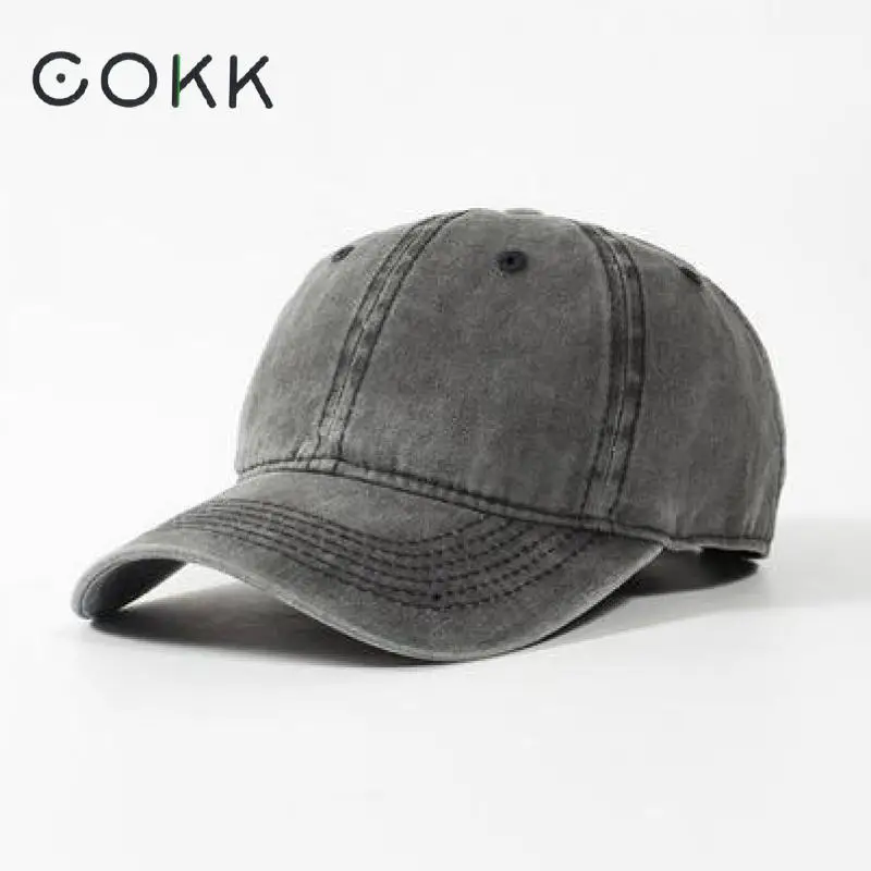 COKK, мытая Хлопковая женская Бейсболка, Snapback, головные уборы для мужчин и женщин, шапка для папы, Женская кепка, Casquette, Кепка в стиле хип-хоп,, Bone, мужские головные уборы