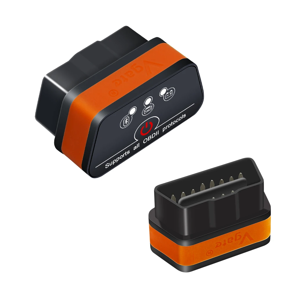 Vgate icar2 Bluetooth OBD2 диагностический инструмент ELM327 Bluetooth OBD 2 сканер Мини ELM327 для Android/PC считыватель кодов