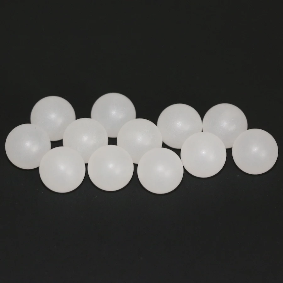 20 мм 100 шт полипропиленовые(PP) пластиковые шары для шаровых клапанов и подшипников