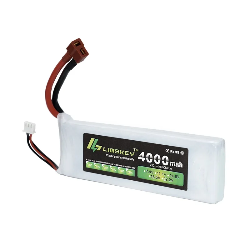 Limskey 3S 11,1 v 4000mah Lipo батарея 35c для вертолета четыре оси RC автомобиль Лодка мощность T/XT60/JST разъем 3s lipo battary 11,1 v