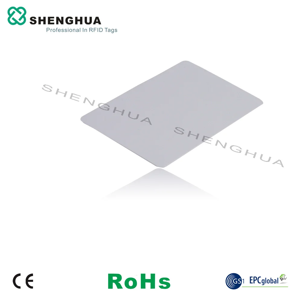 200 шт./лот iso 18000-6c UHF пассивная Пустая карточка из ПВХ для RFID беспроводной