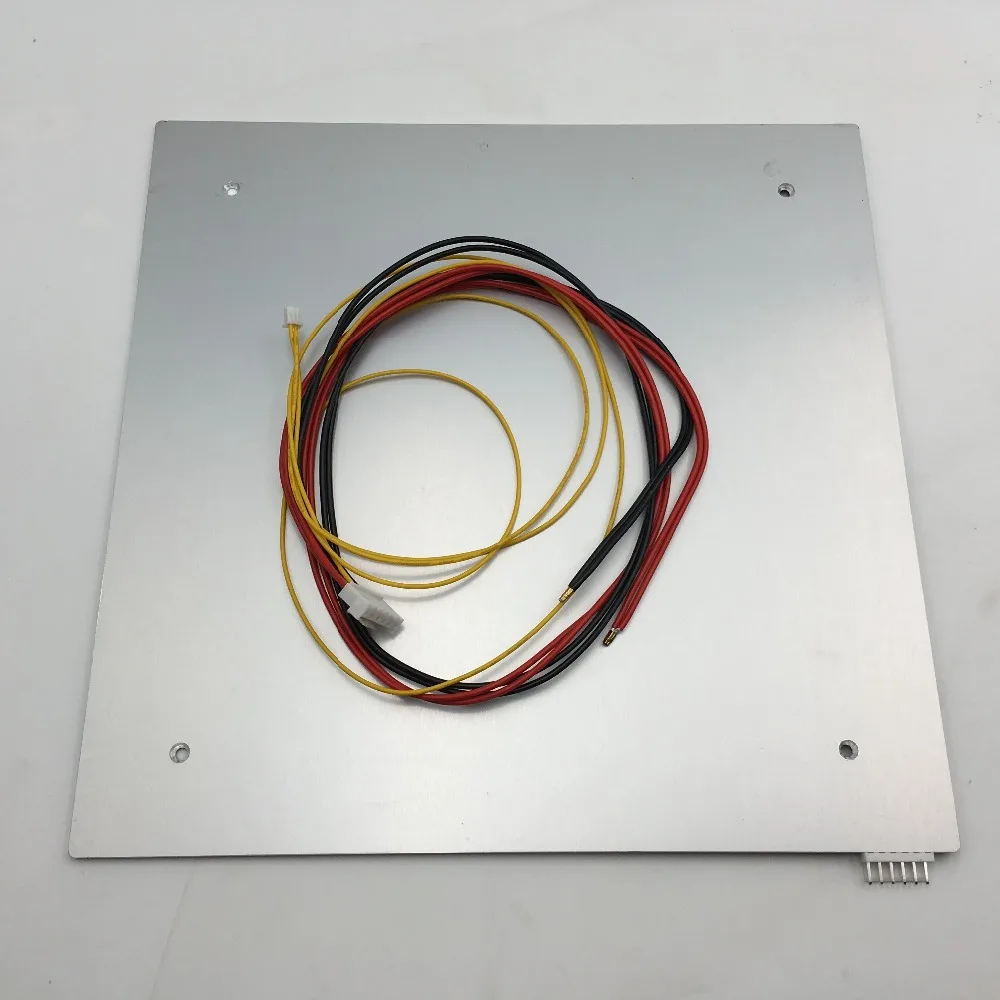 Comprar Funssor 24V 220W gran tamaño de impresión de aluminio cama caliente de aluminio mejorado para CR 10 310*310*3mm