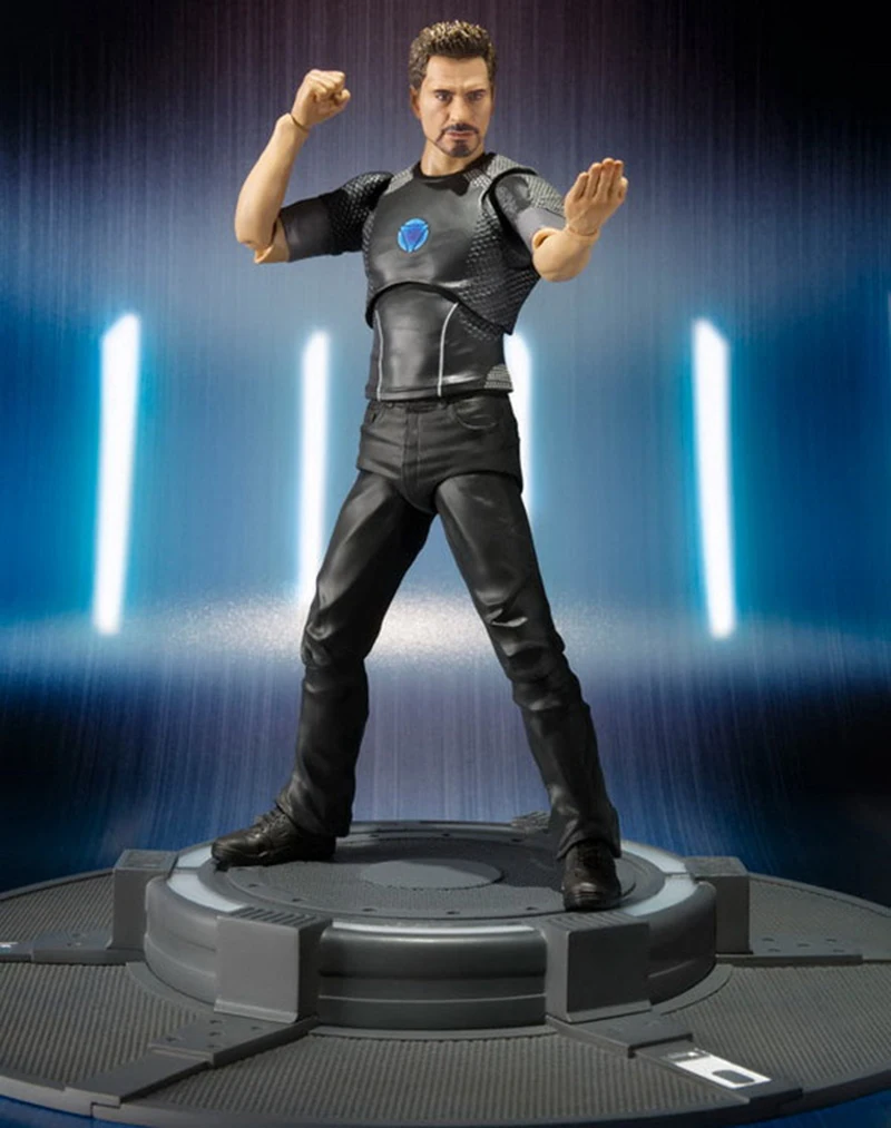 SHFiguarts Мстители Собрать Железный человек 3 Tony Stark Супер Герои Фигурки игрушки