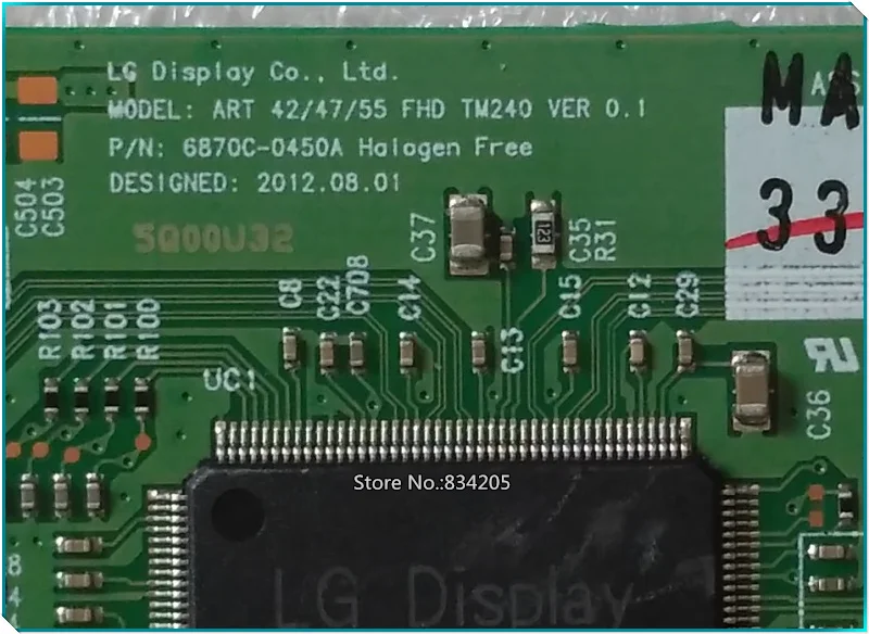 Бесплатная доставка новинка оригинал 6870C 0450A t con ART 42/47/55 TM240 ver0 1 6870C0450A|art| |