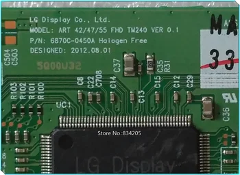 

Free shipping new original 6870C-0450A t-con ART 42/47/55 TM240 VER0.1 6870C0450A