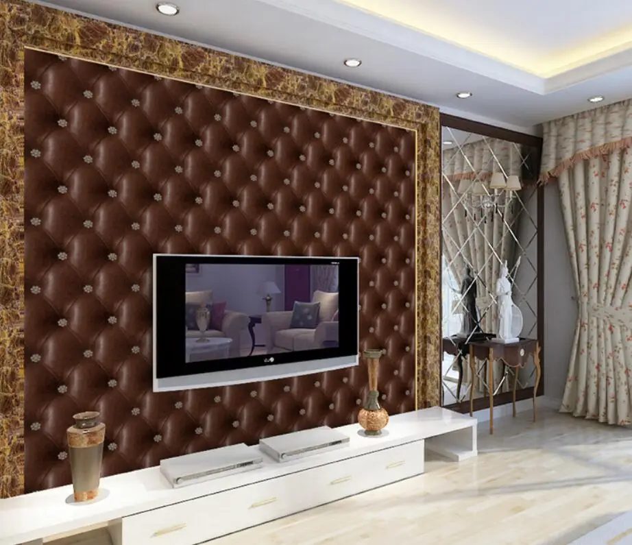 Beibehang дома декоративные мягкие обои гостиничном номере Гостиная Спальня ТВ фоне стены 3d обоев papel де parede