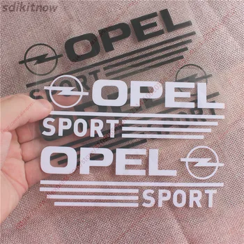 

2pcs Car Rearview Sports Windows Decal Sticker Styling Decoration For OPEL Mokka Corsa Meriva Zafira Astra J H G Vectra Antara