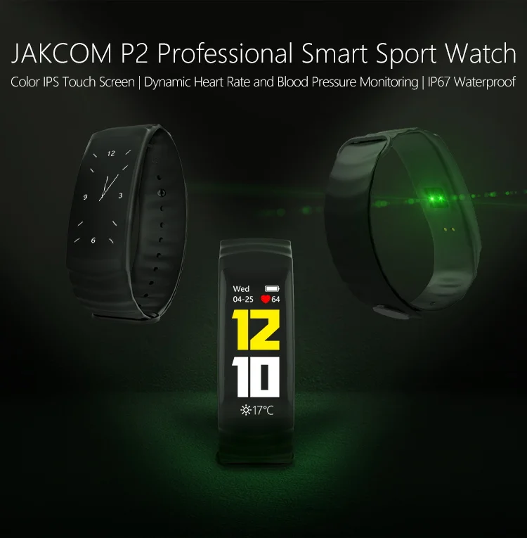 Hot Sale Jakcom P2 Professional Smart Sport Watch In Smart Watches As Smartch Watch Jam Tangan Pria Wrist Watch Cell Phone