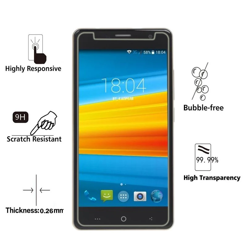 Для DEXP Ixion ES950 Hipe закаленное стекло Защита для экрана 9H 2.5D Передняя прозрачная